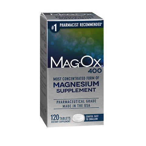 Magox, Magox 400 Magnesium Tablets, 120 Tabs Magox