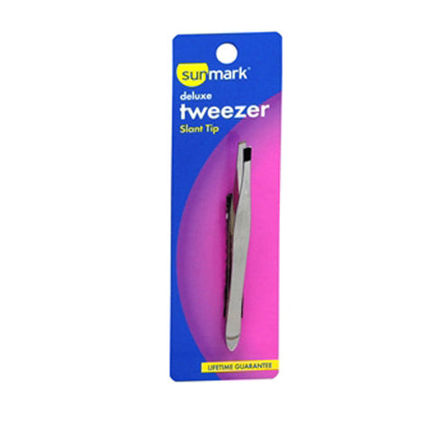 Sunmark, Deluxe Tweezer Slant Tip, 1 each Sunmark