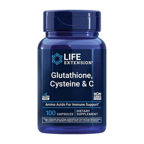 Life Extension, Glutathione - Cysteine and C, 100 Vcaps Life Extension
