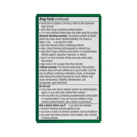 Excedrin, Extra Strength Caplets, 24 Caps Excedrin