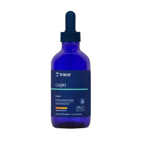 Trace Minerals, Coq10 Tangerine, 100 mg, 4 Oz Trace Minerals