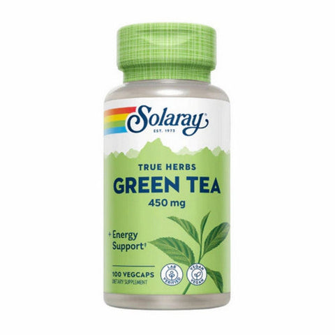 Solaray, Green Tea, 450 mg, 100 Caps Solaray