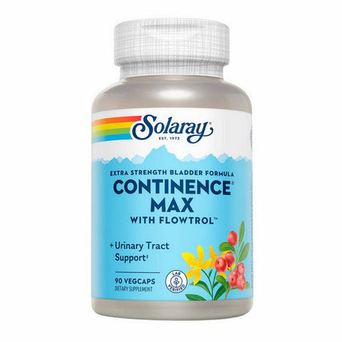 Solaray, Bladder Formula Continence Max With Flowtrol, 90 Veg Caps Solaray