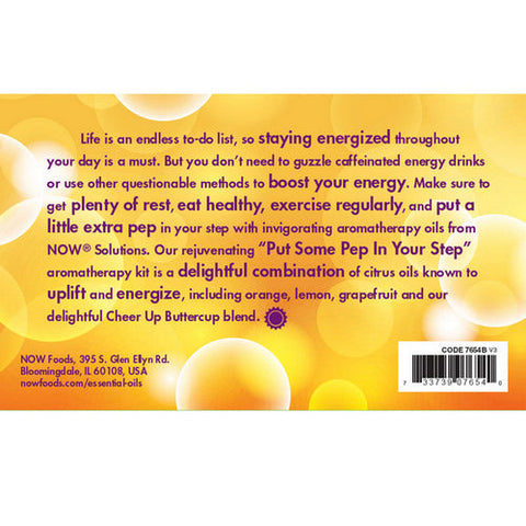 Now Foods, Put Some Pep in Your Step Oil Kit, 1 Kit