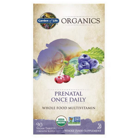 Prenatal Once Daily 90 Tabs by Garden of Life