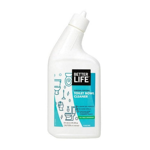 Better Life, Natural Toilet Bowl Cleaner With Tea Tree and Peppermint Clinging Gel Formula, 24 Oz Better Life
