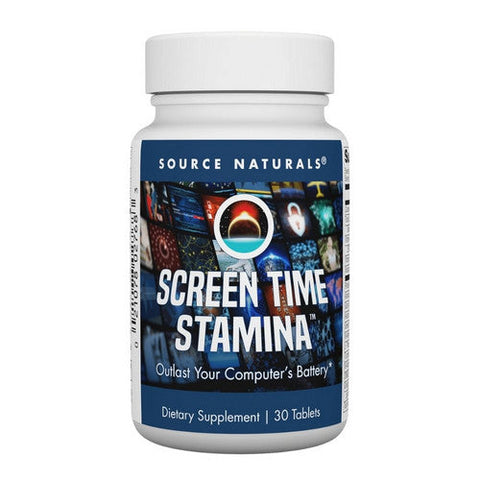 Source Naturals, Screen Time Stamina, 30 Tabs Source Naturals