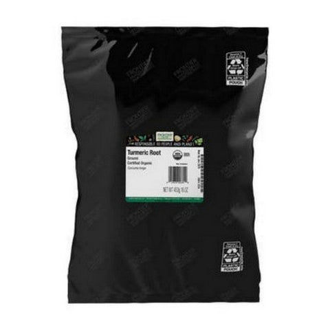 Frontier Coop, Organic Ground Turmeric Root, 16 Oz Frontier Coop