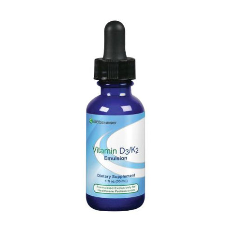 Vitamin D3-K2 Emulsion 30 ml by N-BioGenesis