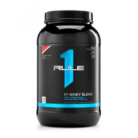 Rule 1, R1 Whey Blend, Strawberry 5 lbs Rule 1