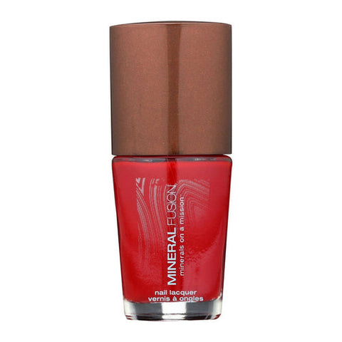 Mineral Fusion, Fiery Lava Nail Polish, .33 Oz Mineral Fusion