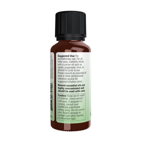 Now Foods, Organic Bergamot Oil, 1 Oz