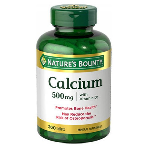 Calcium w/Vitamin D 12 X 300 Tabs by Nature's Bounty