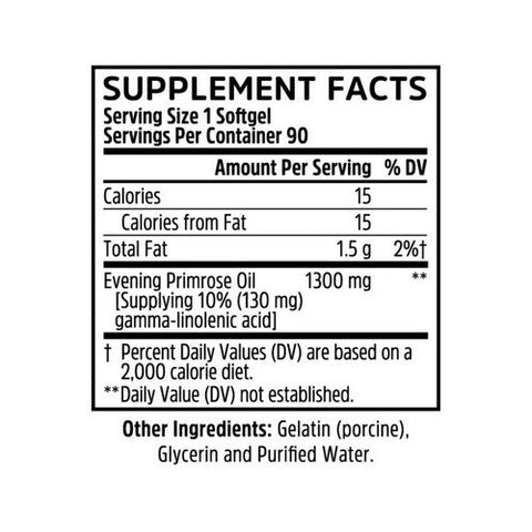 Zhou Nutrition, Evening Primrose, 1400 mg, 90 Softgels Zhou Nutrition