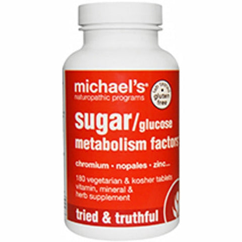 Michael's Naturopathic, Glucose Metabolism Factors, 180 Tabs Michael's Naturopathic