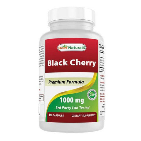 Best Naturals, Black Cherry, 1000 mg, 180 Caps Best Naturals
