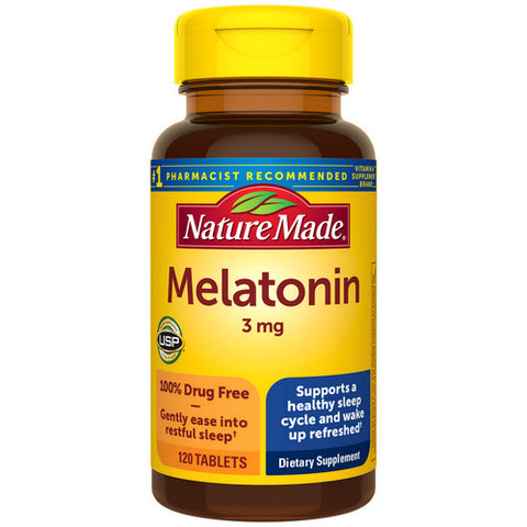 Nature Made Melatonin 120 Tabs by Nature Made