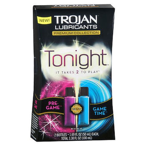 Trojan, Lubricants Premium Collection Personal Lubricants Tonight, 3.38 Oz Trojan