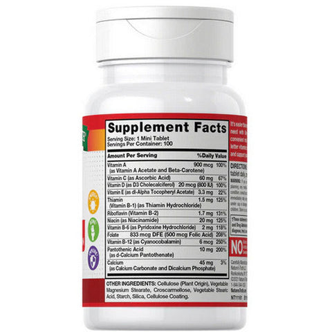 Nature's Truth, Once Daily Essential Multivitamin, 100 Mini Tabs Nature's Truth