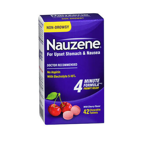 BPH, Nauzene Chewable Wild Cherry Flavor, 42 Tabs BPH