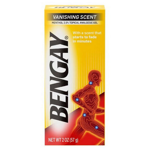 Bengay, Vanishing Scent Gel, 2 Oz Bengay