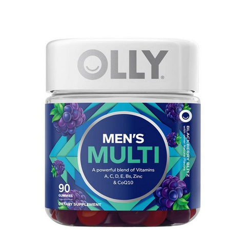 Perfect Men'S Multi Gummies Blackberry Blitz 90 Count by Olly