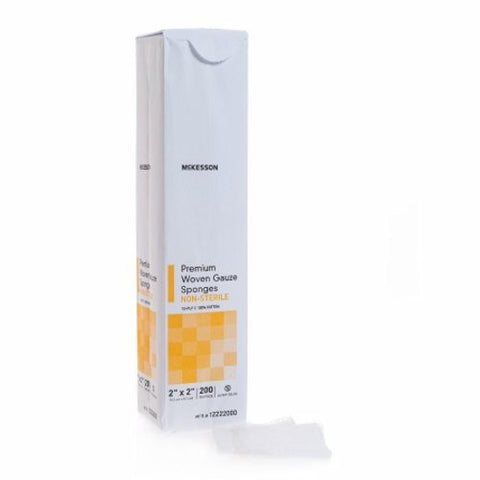 McKesson, Gauze Sponge McKesson 12-Ply 2 X 2 Inch Non Sterile, Pack Of 200 McKesson