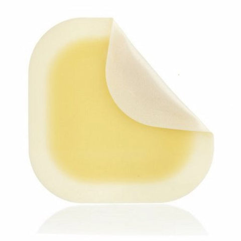 DermaRite, Hydrocolloid Dressing DermaFilm  HD 4 X 4 Inch Square Sterile, Count of 1 DermaRite