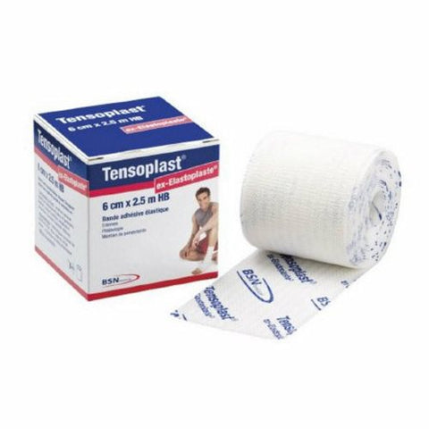 Bsn-Jobst, Elastic Adhesive Bandage Tensoplast  2 Inch X 5 Yard Medium Compression No Closure White NonSterile, Count of 36 Bsn-Jobst