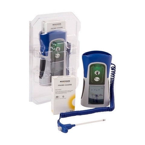 McKesson, Digital Thermometer McKesson LUMEON Oral / Under Arm Probe Hand-Held, Count of 1 McKesson