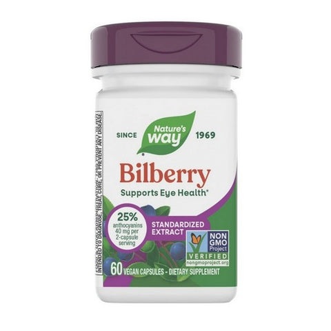 Bilberry 60 Caps by Nature's Way