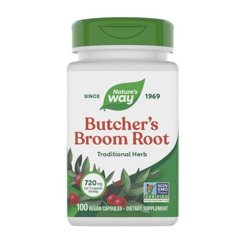 Butcher’s Broom Root 100 Caps by Nature's Way