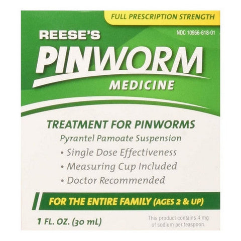 Reese's, Pinworm Medicine Strength Liquid, 1 Oz Reese's