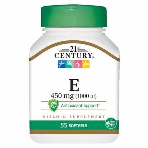 Vitamin E 55 Softgels by 21st Century