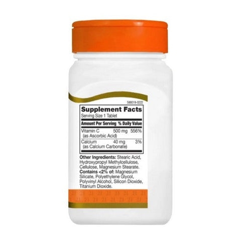 21st Century, Vitamin C Prolonged Release, 500mg, 110 Tabs 21st Century