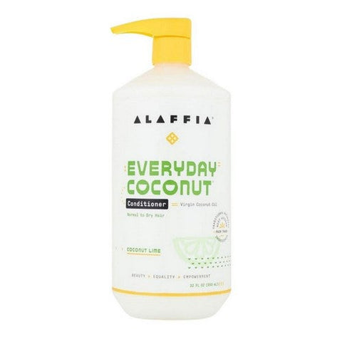 Alaffia, Everyday Coconut Conditioner Coconut Lime, 32 Oz Alaffia