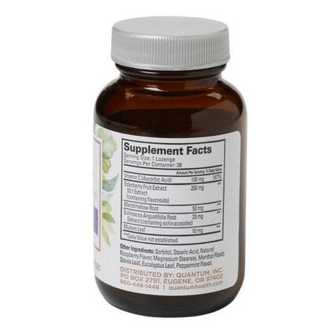 Quantum Health, Elderberry+ Lozenges, 36 Lozenges Quantum Health