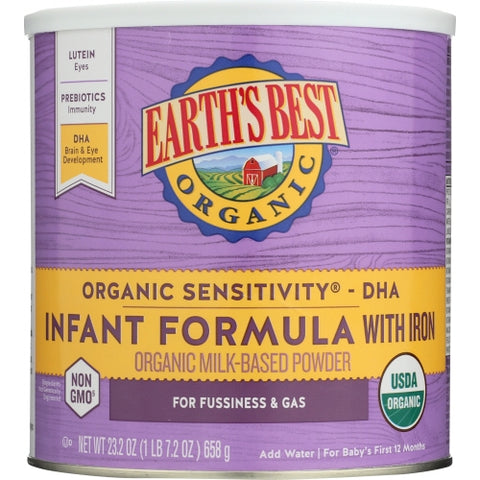Infant Formula Sens Iron 21 Oz(Case Of 4) by Earth's Best