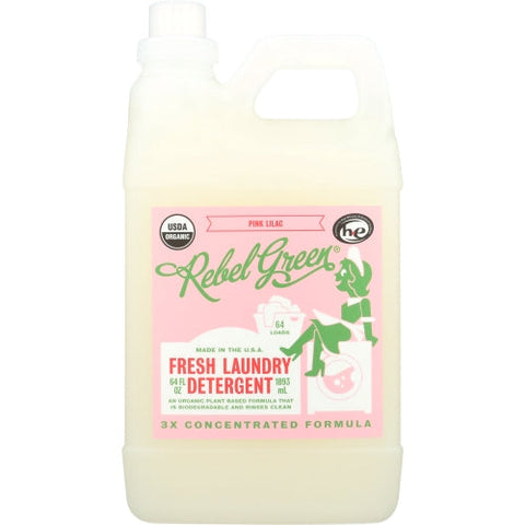 Detrgnt Lndry Pnk Lilac Case of 4 X 64 Oz by Rebel Green