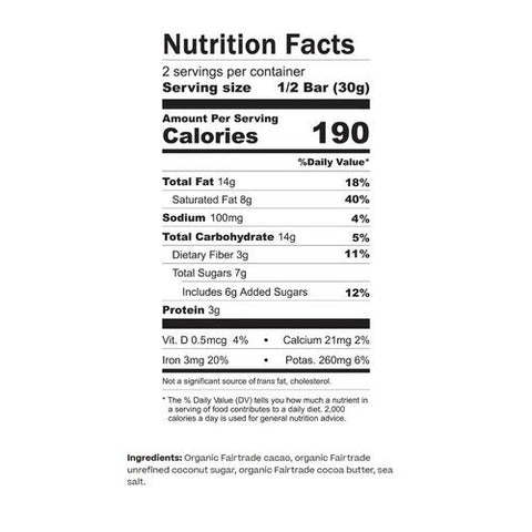 Hu, Choc Salty Bar, 2.1 Oz(Case Of 12) Hu