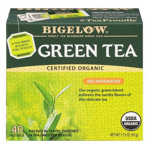 Bigelow, Green Tea Organic Decaffeinated, 1.73 Oz(Case Of 6) Bigelow