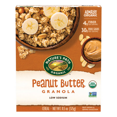 Organic Peanut Butter Granola 11.5 Oz(Case Of 12) by Natures Path