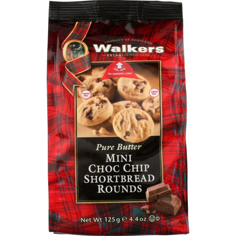 Walkers, Shortbread Mini Chcchp, 4.4 Oz(Case Of 6) Walkers