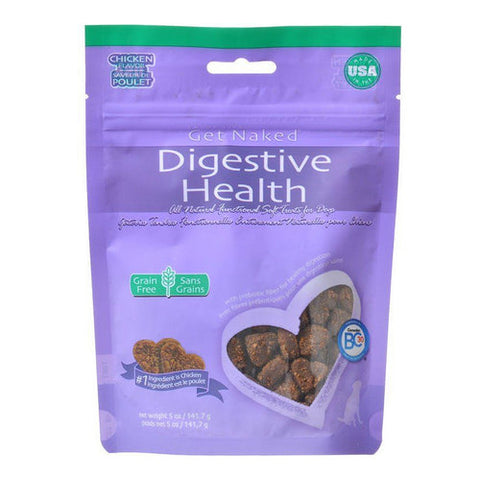 Get Naked, Digestive Health Soft Dog Treats - Chicken Flavor, 6 Oz Get Naked