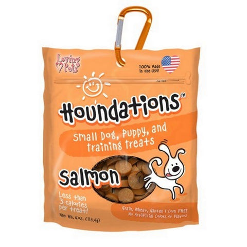 Loving Pets, Houndations Training Treats - Salmon, 4 oz Loving Pets