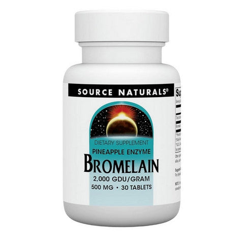 Source Naturals, Bromelain, 2000 GDU, 30 Tabs Source Naturals
