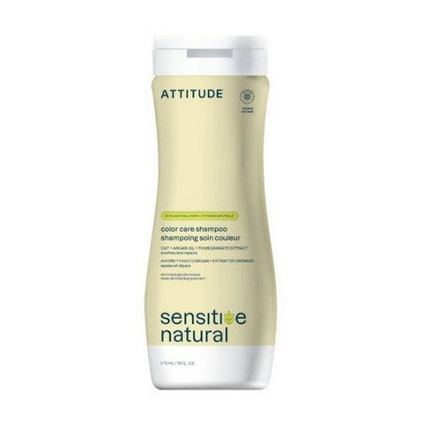 Attitude, Natural Shampoo Repair Color Protection Argan Oil, 16 Oz Attitude