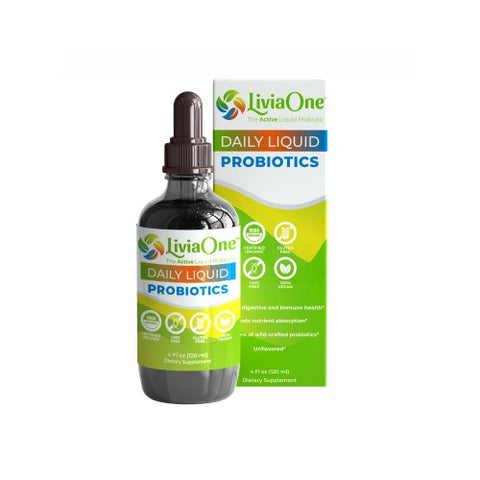 LiviaOne, Daily Liquid Probiotics, 4 Oz LiviaOne