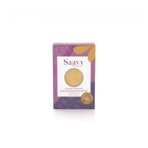 Saavy Naturals, Lavender Chamomile Handcrafted Soap, 5 Oz Saavy Naturals