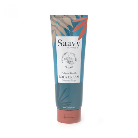 Saavy Naturals, Tahitian Vanilla Body Cream, 8.5 Oz Saavy Naturals